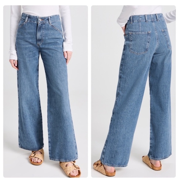 Citizens of Humanity Paloma Utility Trouser Jean Poolside Blue Size 26